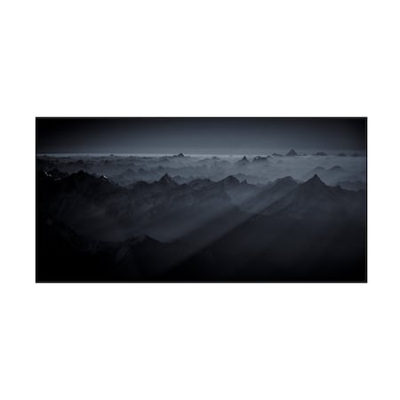 Martin Van Hoecke 'Sunrise Over The Karakoram' Canvas Art, 12x24